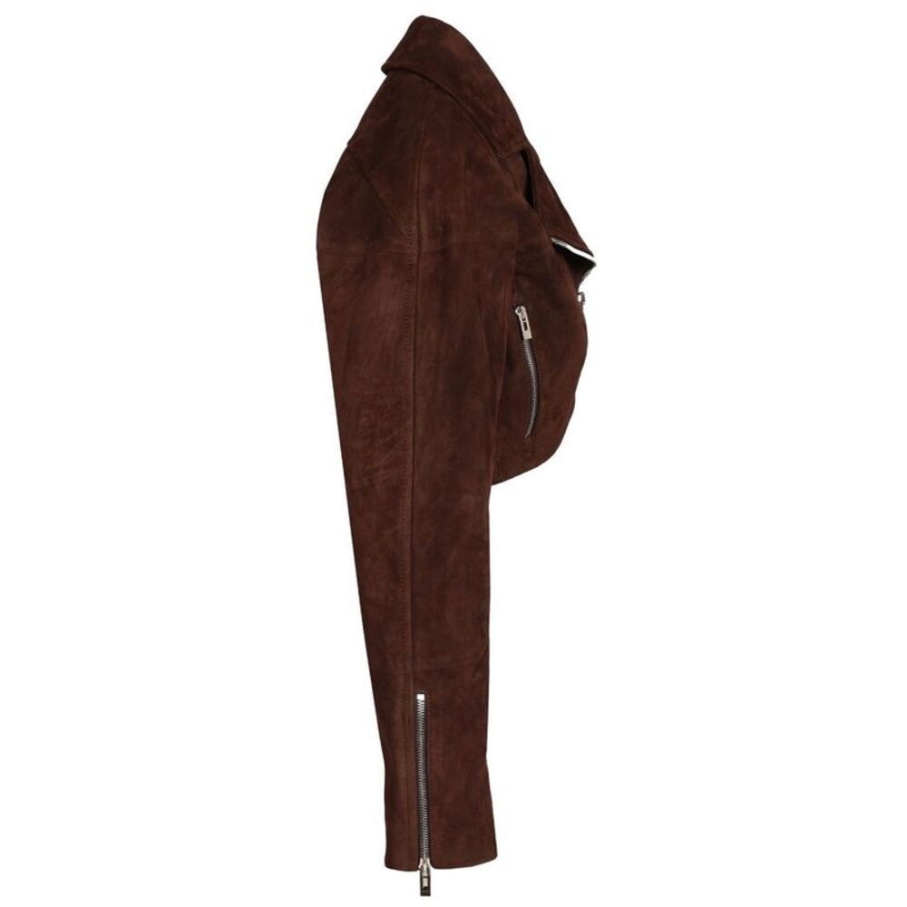 Alaïa Women Cropped Biker Jacket - Picture 3 of 7